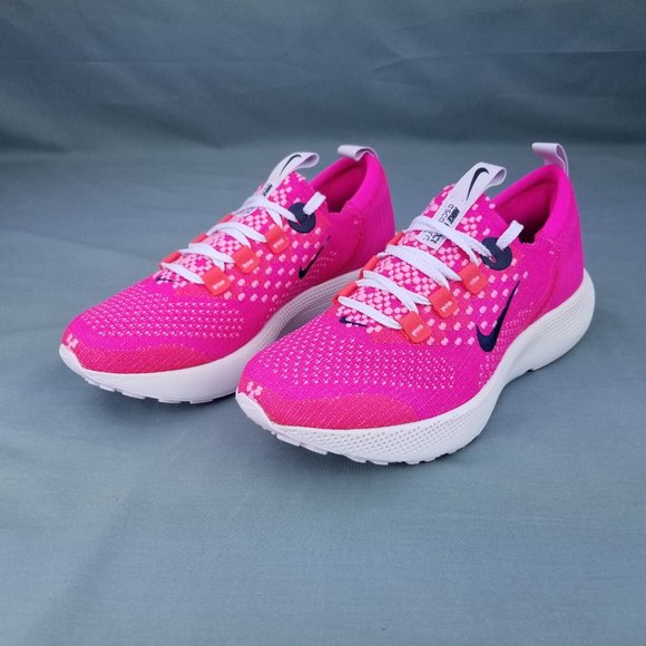 Nike Escape Run Flyknit Women's Running Shoes Bright Pink DC4269 600 Sizes 7.5-9 - Picture 2 of 9